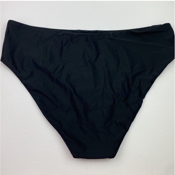 J. Crew High-rise bikini bottom in Solid Black Mix & Match Style BF178 3X - Picture 3 of 12